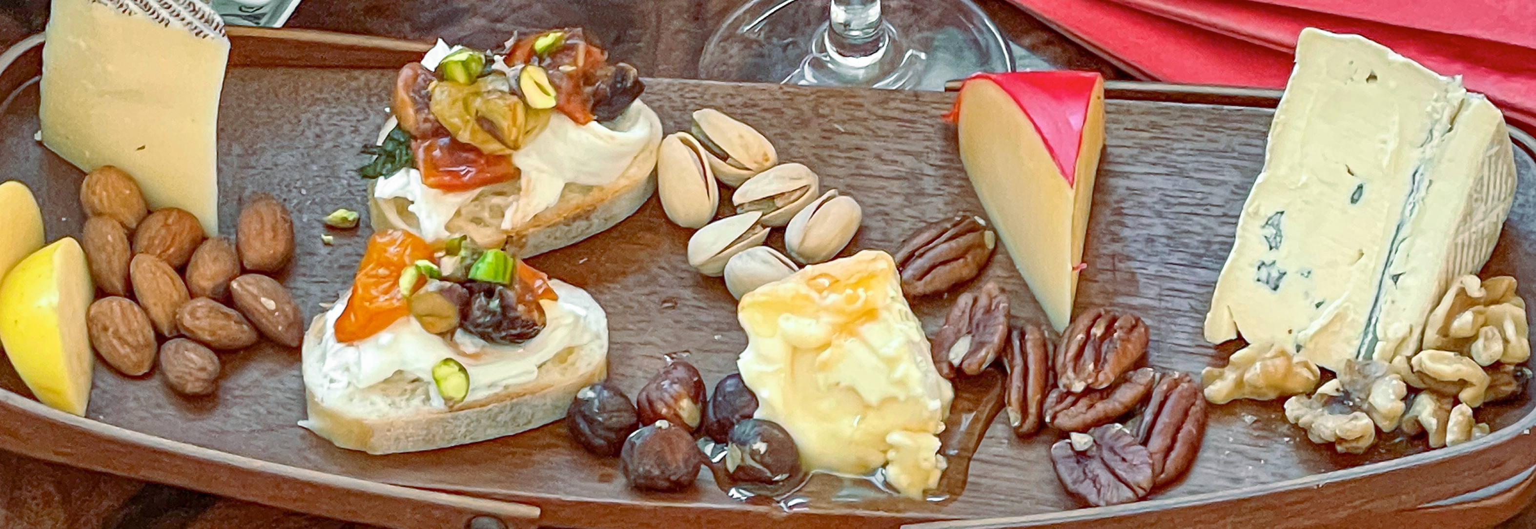 Holiday Pairings with Tree Nuts, Cheese and Bubbles